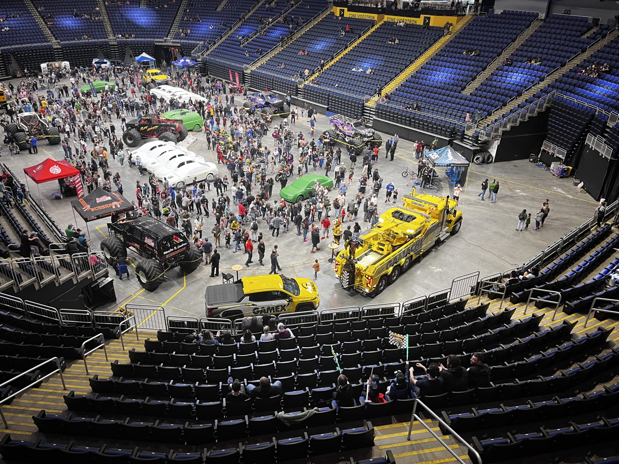 Centre du Camion Gamache au Monster Spectacular Québec : deux éditions flamboyantes en 2025!