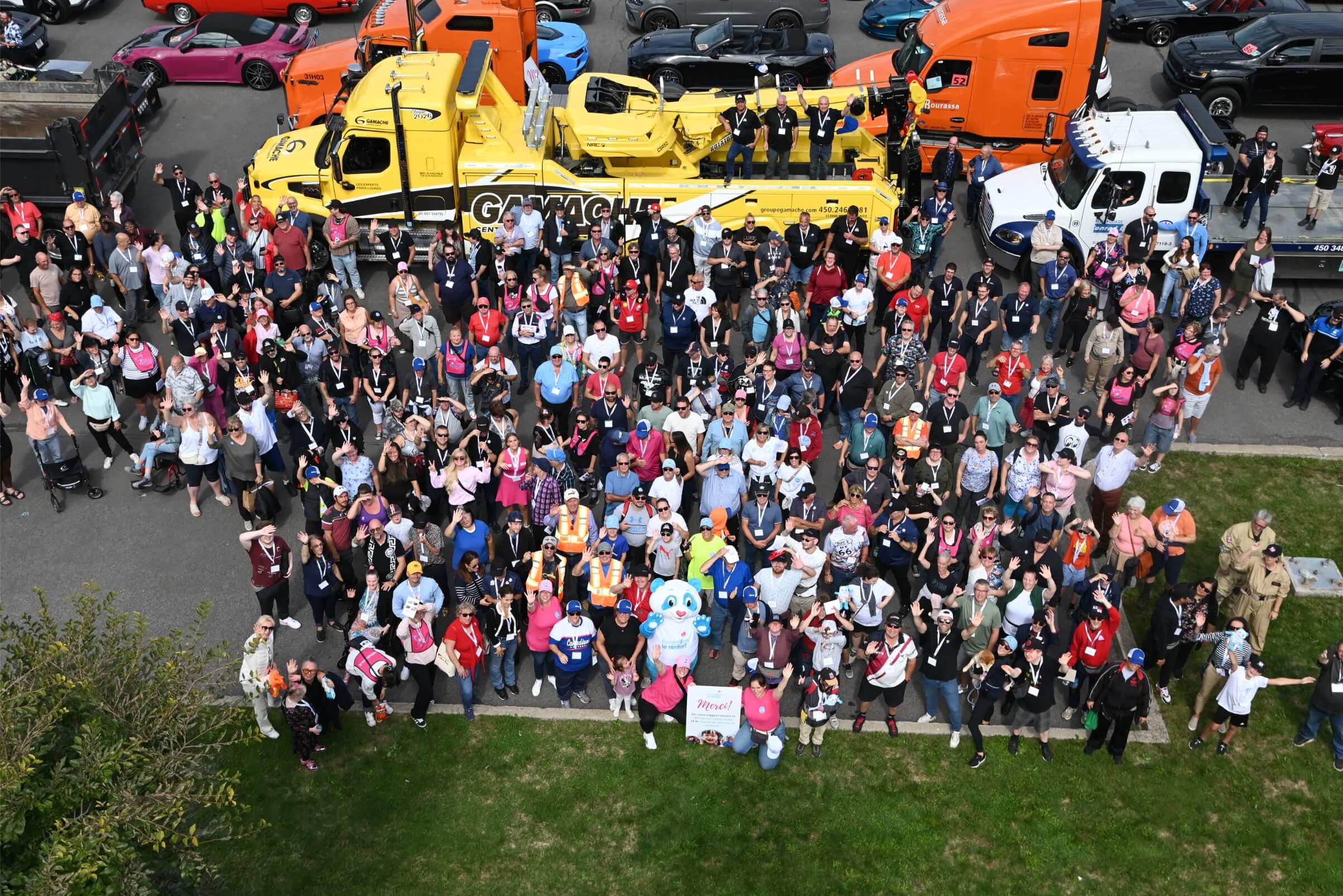Centre du Camion Gamache : Le cœur à l'ouvrage pour la 16ᵉ Balade de Rêve de la Fondation Le Renfort