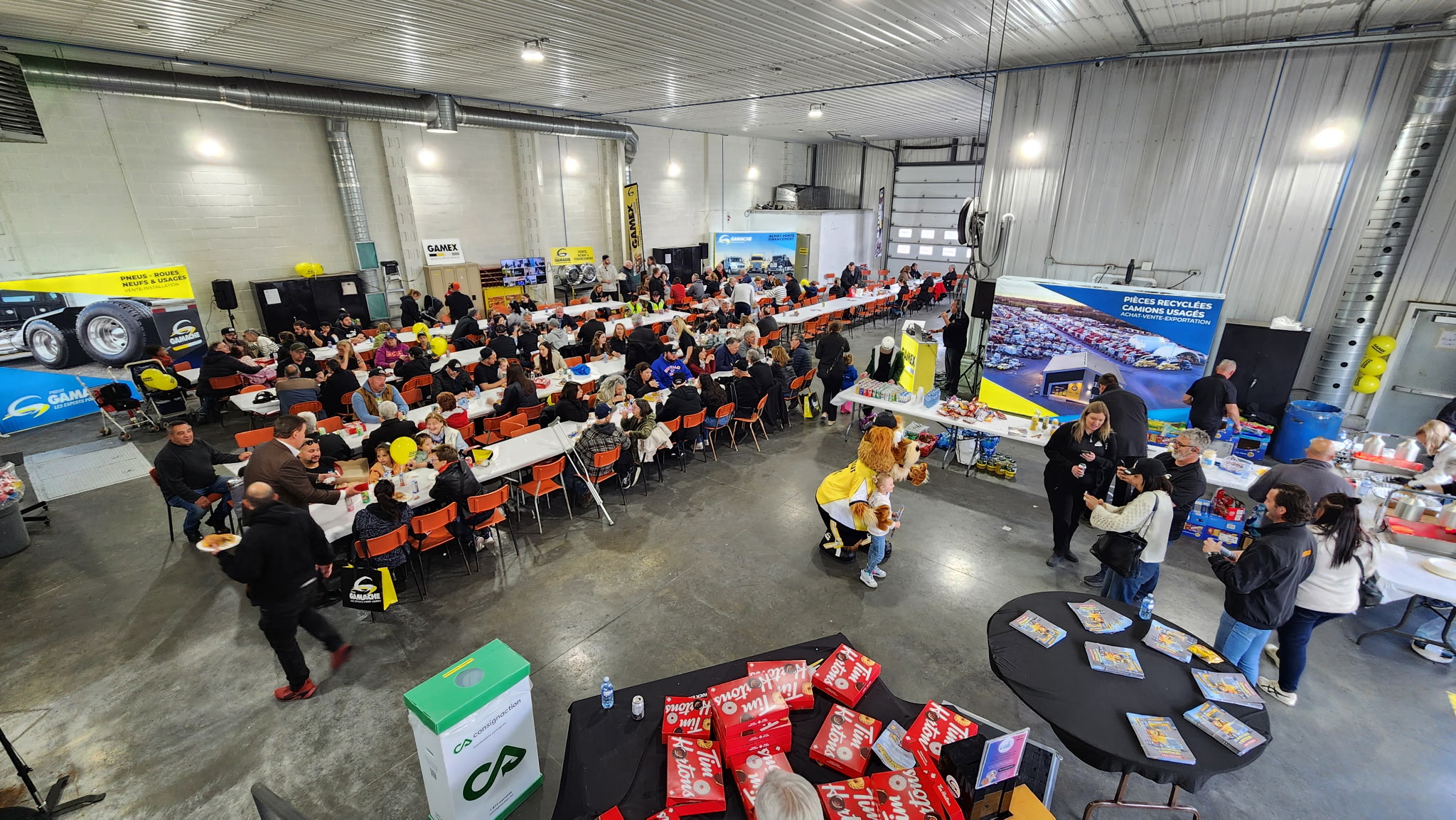 Retour sur notre journée Portes ouvertes : une célébration mémorable au Centre du camion Gamache